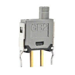 1 pcs : GB215AB - SWITCH PUSH SPST-NO 0.4VA 28V