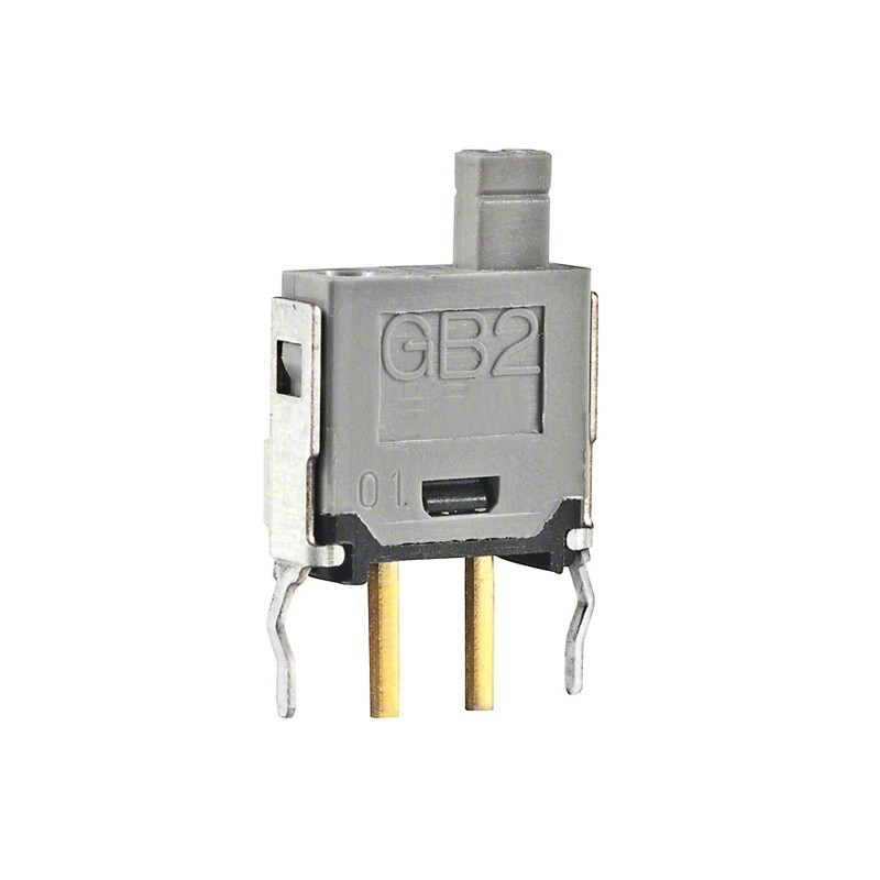 1 pcs : GB215AB - SWITCH PUSH SPST-NO 0.4VA 28V