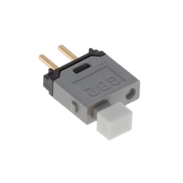 1 pcs : GB215AP-B - SWITCH PUSH SPST-NO 0.4VA 28V