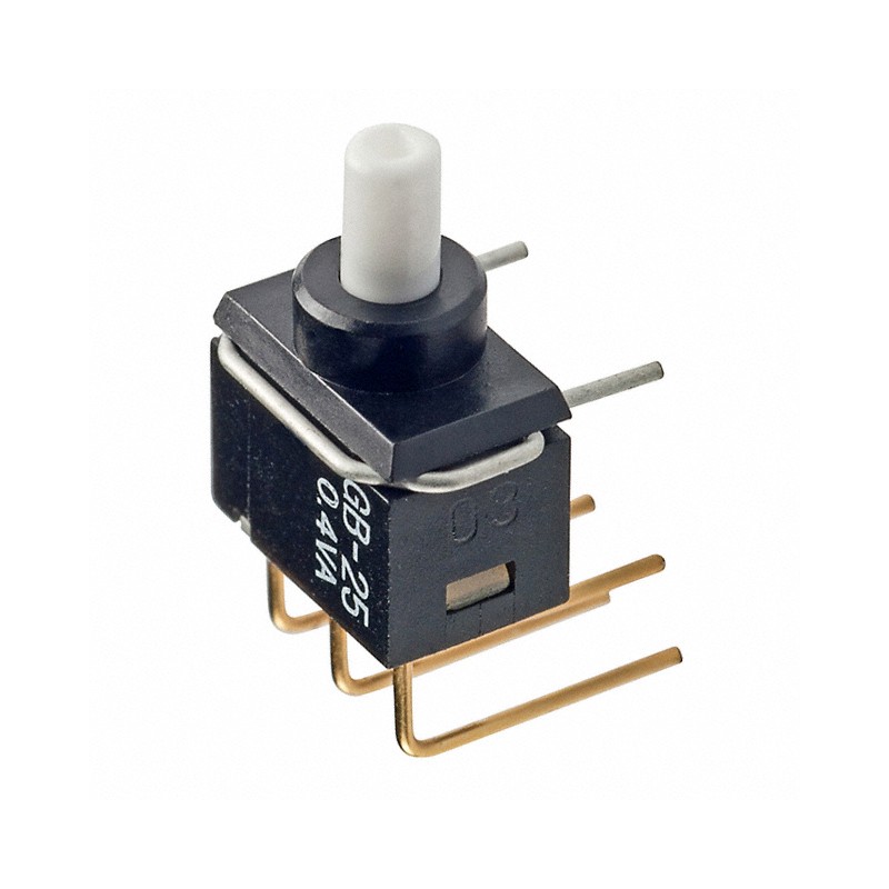 1 pcs : GB25AH - SWITCH PUSH DPDT 0.4VA 28V