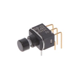 1 pcs : GB25AH-XA - SWITCH PUSH DPDT 0.4VA 28V