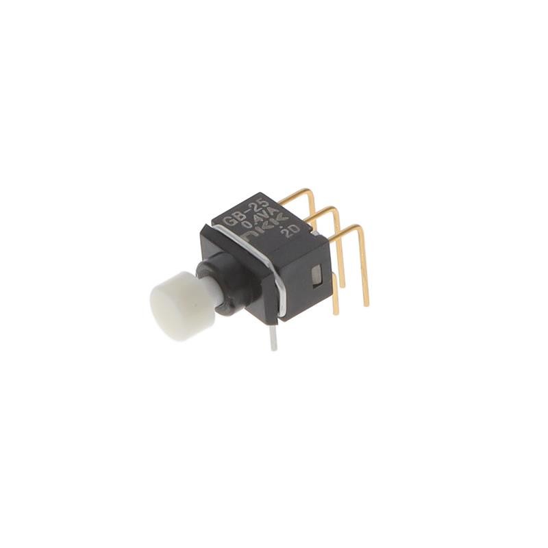 1 pcs : GB25AH-XB - SWITCH PUSH DPDT 0.4VA 28V