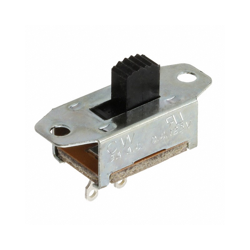 1 pcs : GF-123-0000 - SWITCH SLIDE SPST 500MA 125V