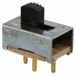 1 pcs : GF-124-0196 - SWITCH SLIDE SPDT 500MA 125V