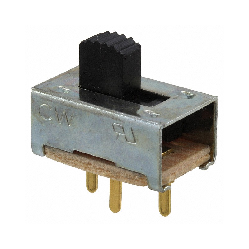 1 pcs : GF-124-0196 - SWITCH SLIDE SPDT 500MA 125V