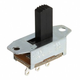 1 pcs : GF-124-0204 - SWITCH SLIDE SPDT 500MA 125V