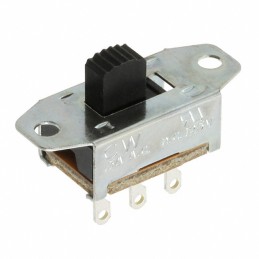 1 pcs : GF-124-0217 - SWITCH SLIDE SPDT 500MA 125V