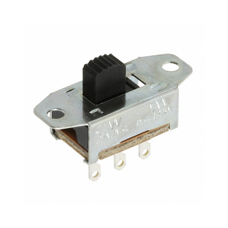 1 pcs : GF-124-0217 - SWITCH SLIDE SPDT 500MA 125V
