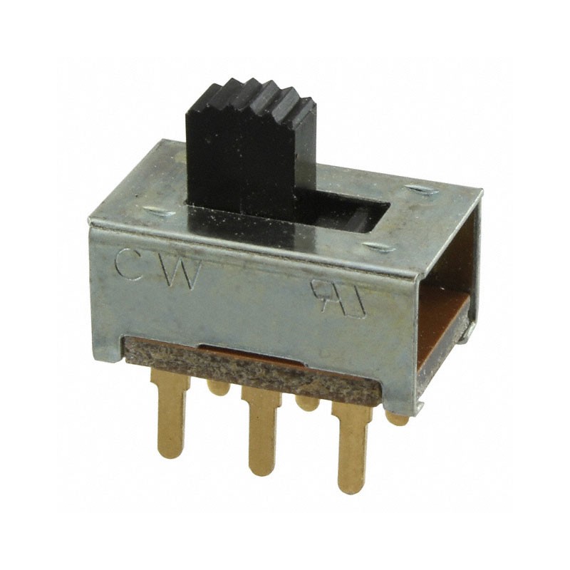 1 pcs : GF-126-0098 - SWITCH SLIDE DPDT 500MA 125V