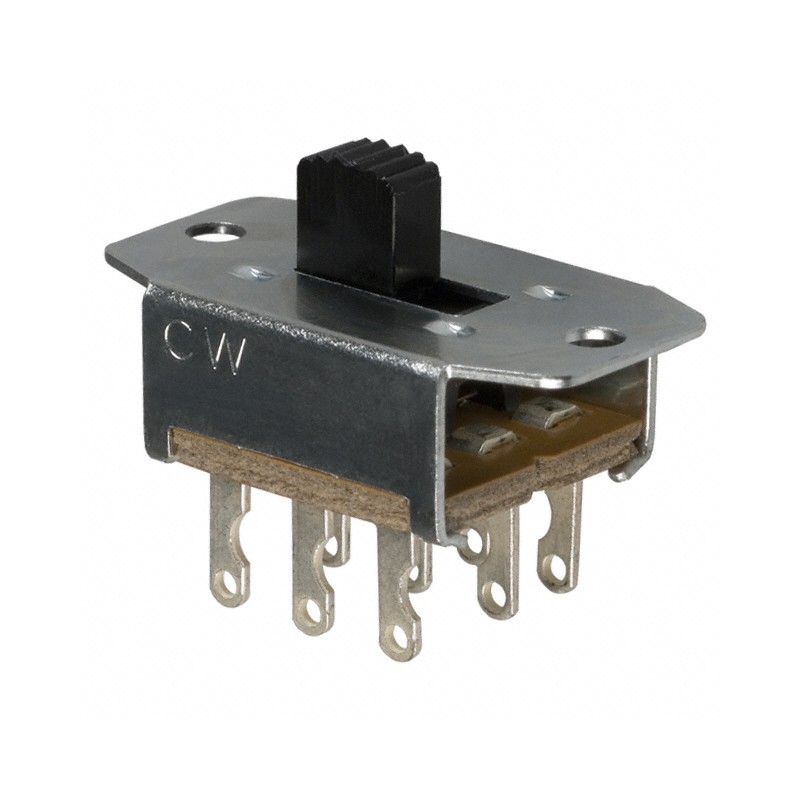 1 pcs : GF-161-3011 - SWITCH SLIDE 3PDT 3A 125V