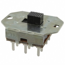 1 pcs : GF-342-0057 - SWITCH SLIDE 4PDT 3A 125V