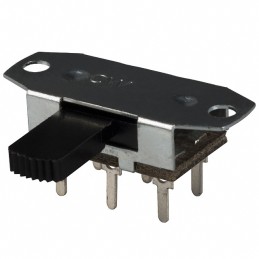 1 pcs : GG-350-3010 - SWITCH SLIDE DPDT 3A 125V