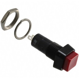 1 pcs : GPB023A05BR - SWITCH PUSH SPST-NO 3A 125V