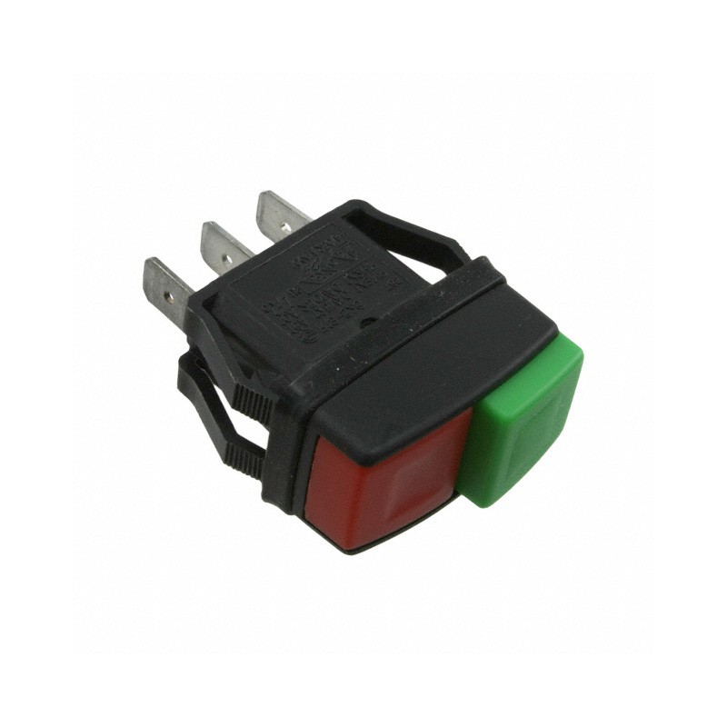 1 pcs : GPB526C01BGR - SWITCH PUSH SPDT 16A 125V
