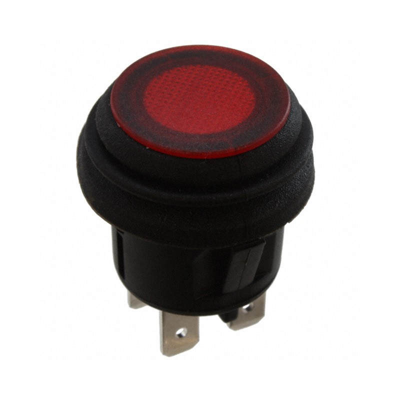 1 pcs : GPB527A202BR - SWITCH PUSH DPST-NO 10A 125V