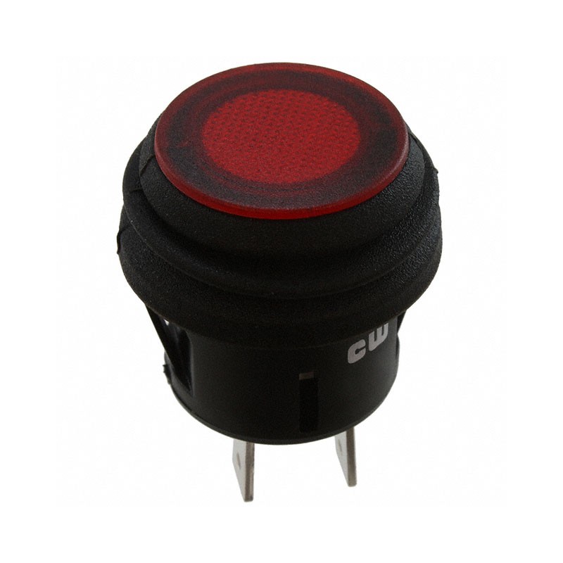 1 pcs : GPB527A2L02BR1 - SWITCH PUSH DPST-NO 10A 125V