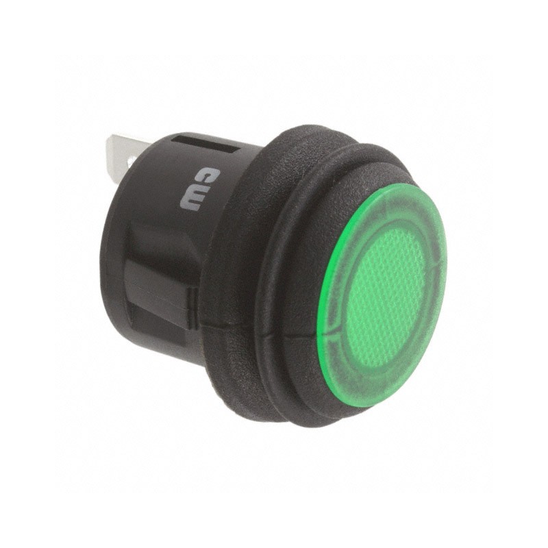 1 pcs : GPB527C202BG - SWITCH PUSH SPST-NO 10A 125V