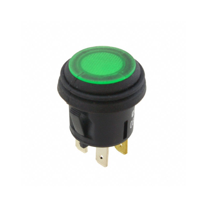 1 pcs : GPB527C2B02BG1 - SWITCH PUSH SPST-NO 10A 125V