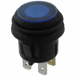 1 pcs : GPB527C2L02BU1 - SWITCH PUSH SPST-NO 10A 125V