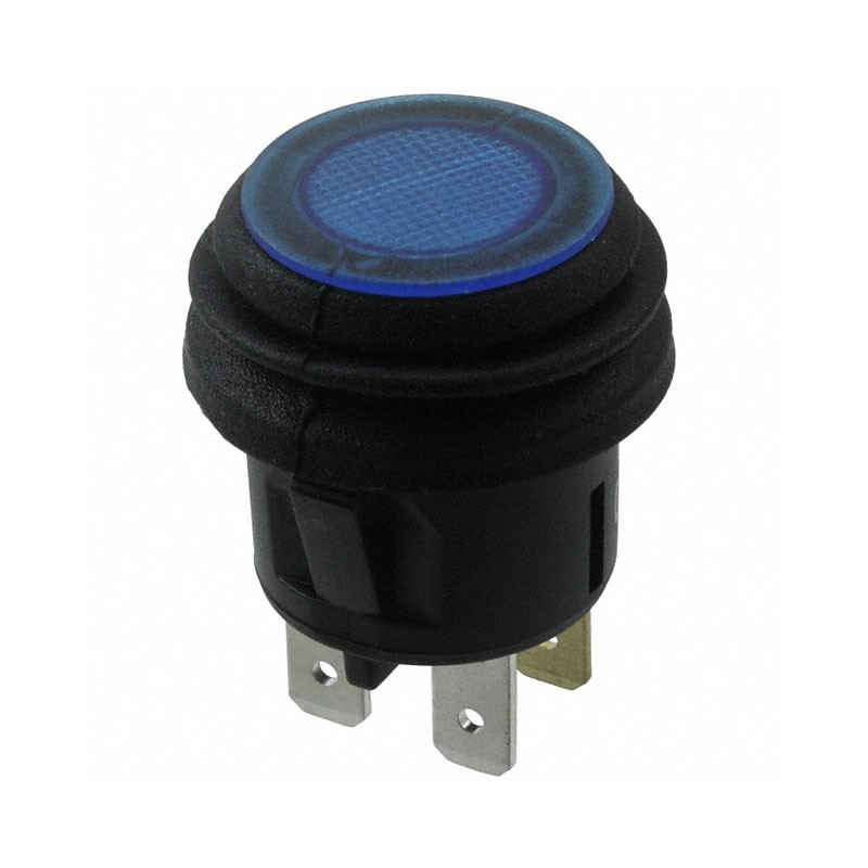 1 pcs : GPB527D2B02BU1 - SWITCH PUSHBUTTON SPST 10A 125V