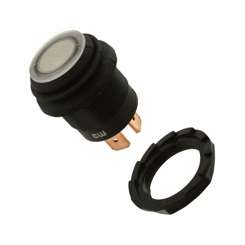 1 pcs : GPB553A2L01BW - SWITCH PUSH SPST-NO 10A 14V