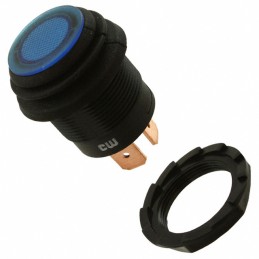 1 pcs : GPB553B2L01BU - SWITCH PUSHBUTTON SPST 10A 14V