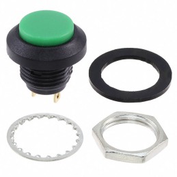 1 pcs : GPB556A05BG - SWITCH PUSH SPST-NO 125MA 125V