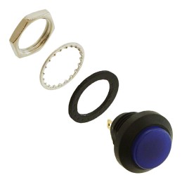 1 pcs : GPB556A05BU - SWITCH PUSH SPST-NO 125MA 125V