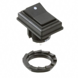 1 pcs : GRB049A05BB1 - SWITCH ROCKER SPST 10A 125V