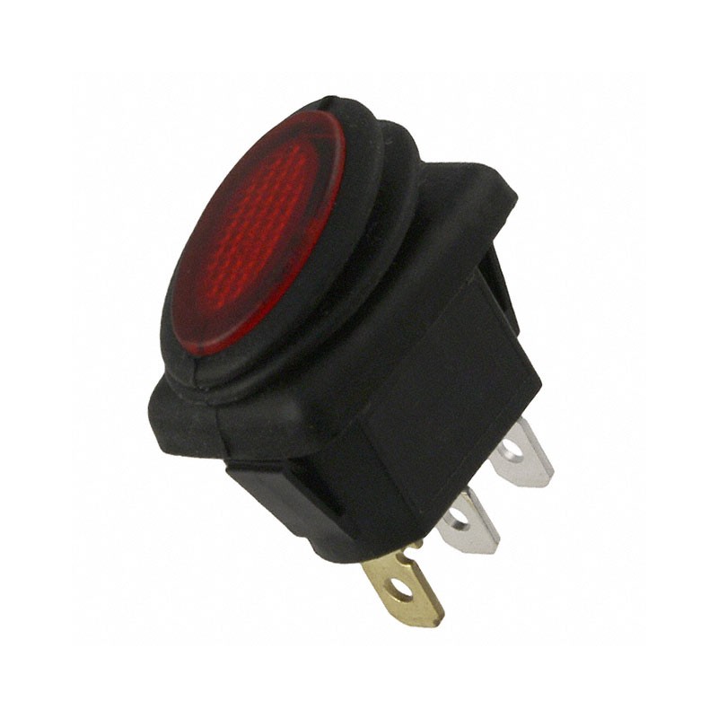 1 pcs : GRB278B802BR1 - SWITCH ROCKER SPST 20A 14V