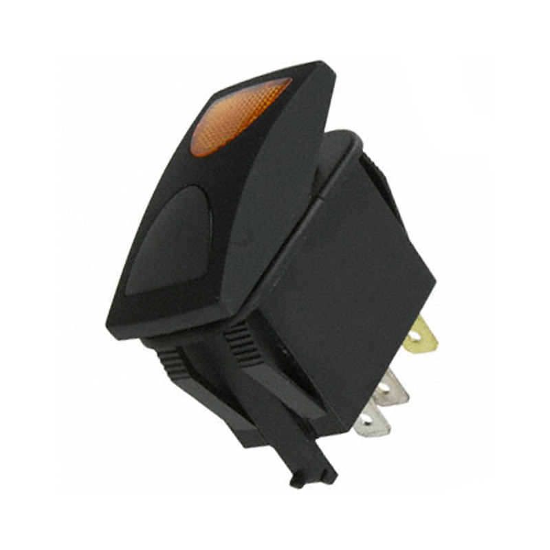 1 pcs : GRB292A201BBNA2 - SWITCH ROCKER SPST 10A 24V