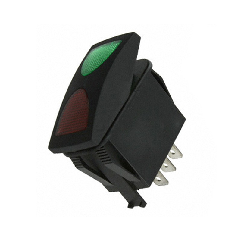 1 pcs : GRB292C301BBRG1 - SWITCH ROCKER SPDT 21A 14V