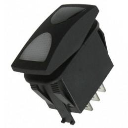1 pcs : GRB292D201BBWN1 - SWITCH ROCKER SPDT 21A 14V
