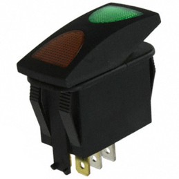 1 pcs : GRB292N301BBAG1 - SWITCH ROCKER SPST-NO 21A 14V