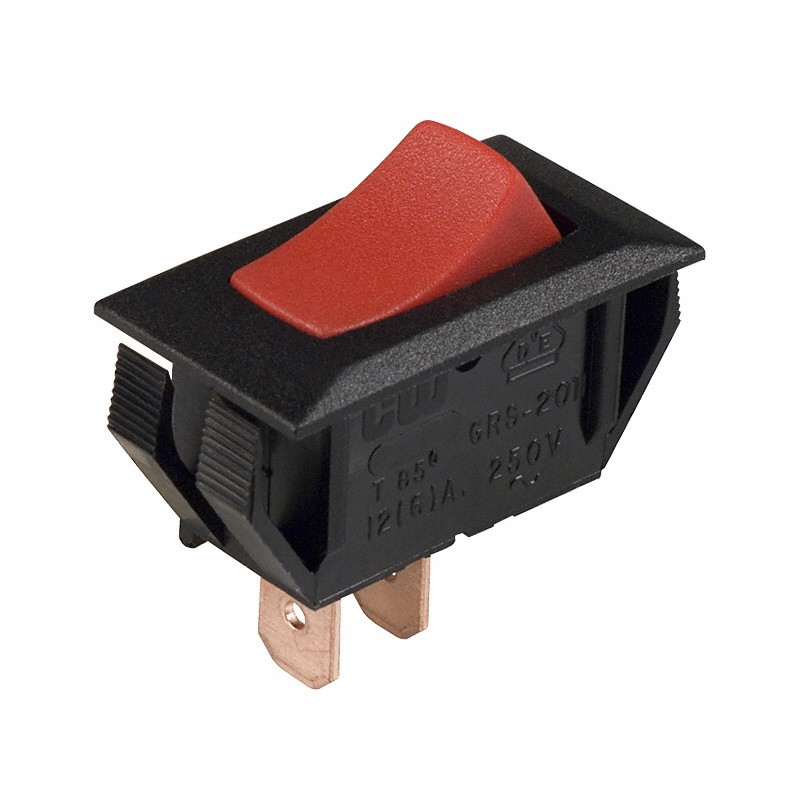 1 pcs : GRS-2011-2019 - SWITCH ROCKER SPST 16A 125V