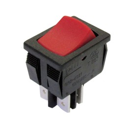 1 pcs : GRS-4021-0026 - SWITCH ROCKER DPST 16A 125V