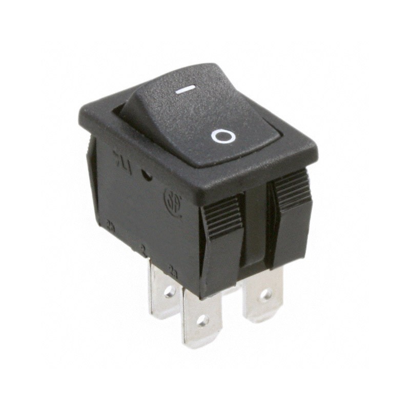 1 pcs : GRS-4021-0032 - SWITCH ROCKER DPST 16A 125V