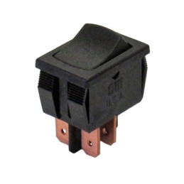 1 pcs : GRS-4021B-0001 - SWITCH ROCKER DPST-NO 8A 125V