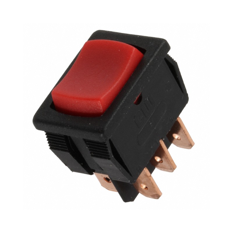 1 pcs : GRS-4023B-0005 - SWITCH ROCKER DPDT 13A 125V