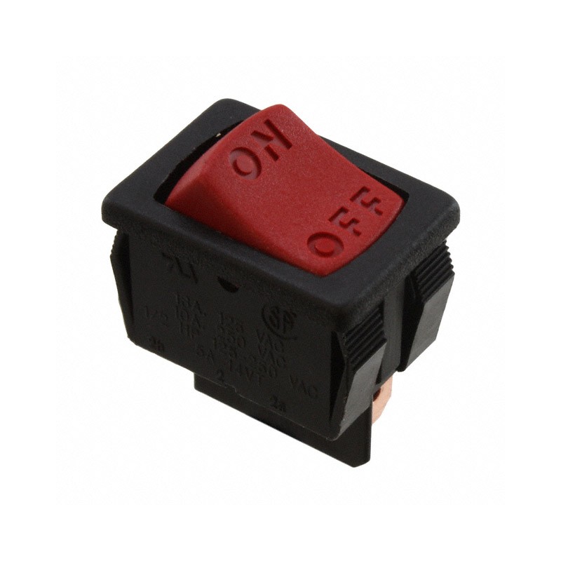 1 pcs : GRSV-4011-0137 - SWITCH ROCKER SPST 8A 125V