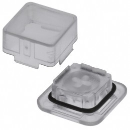 1 pcs : GS000003 - CAP KEYPAD SQUARE CLEAR 4 EACH