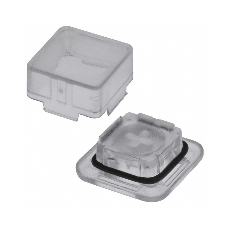 1 pcs : GS000003 - CAP KEYPAD SQUARE CLEAR 4 EACH