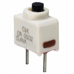 1 pcs : GS04MCBE - SWITCH SLIDE SPST 0.4VA 20V