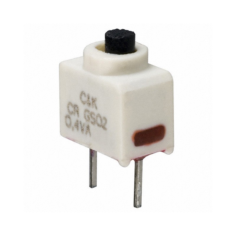 1 pcs : GS04MCBE - SWITCH SLIDE SPST 0.4VA 20V