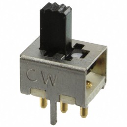 1 pcs : GS-111-0044 - SWITCH SLIDE SPDT 500MA 125V
