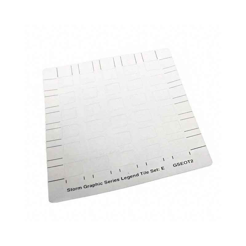 1 pcs : GSE0T203 - KEY LEGEND SET E BLANK 30PC