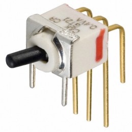 1 pcs : GT21MABE - SWITCH TOGGLE DPDT 0.4VA 20V