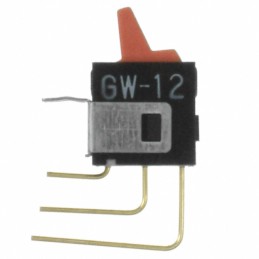 1 pcs : GW12LCV - SWITCH ROCKER SPDT 0.4VA 28V