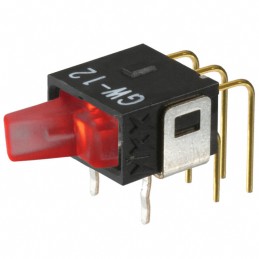 1 pcs : GW12LJHC - SWITCH ROCKER SPDT 0.4VA 28V