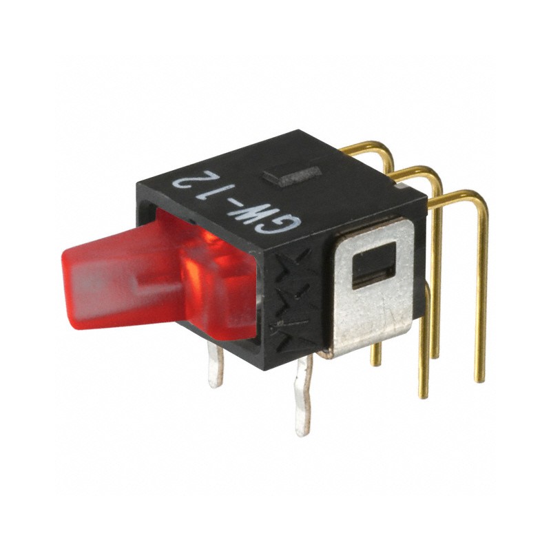 1 pcs : GW12LJHC - SWITCH ROCKER SPDT 0.4VA 28V